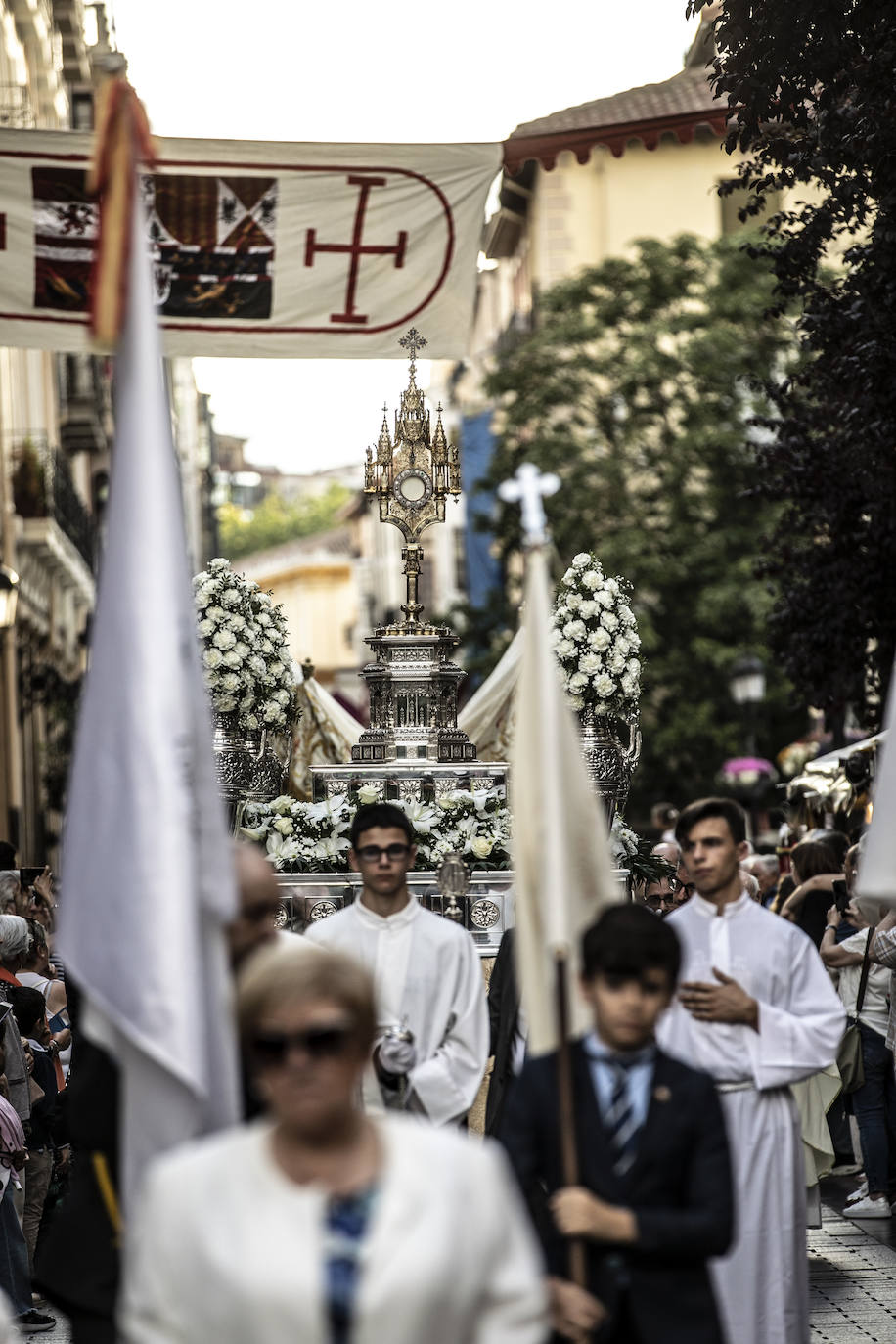 Imágenes del Corpus Christi en Logroño