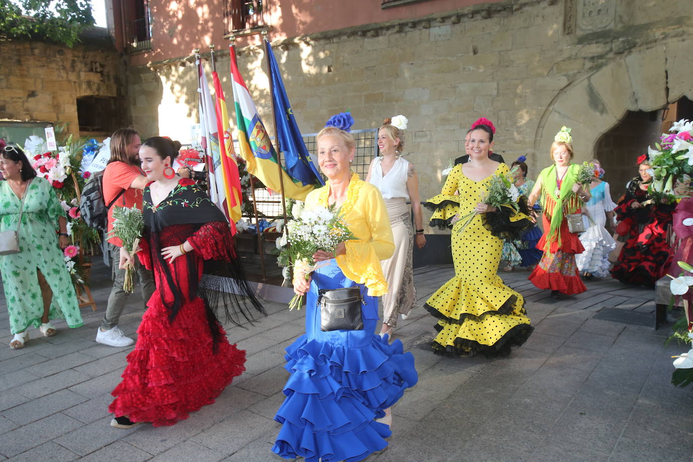 Ofrenda floral a San Bernabé