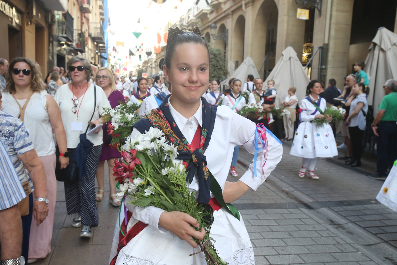 Ofrenda floral a San Bernabé