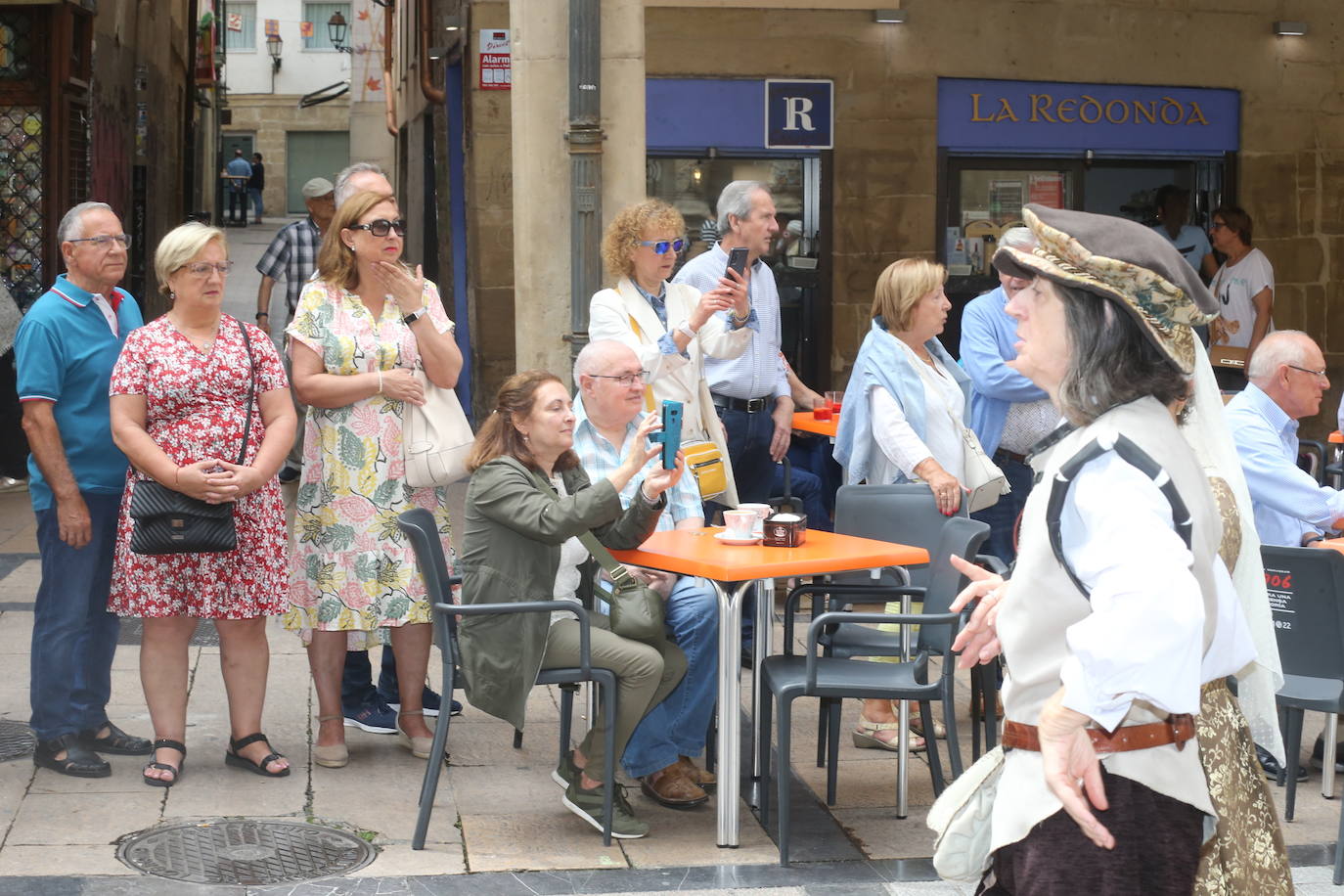 Una mañana para despedir San Bernabé en el centro de Logroño