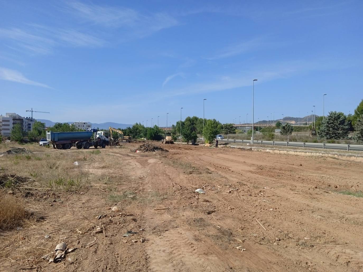 El Camino Viejo de Lardero tras la entrada de las máquinas