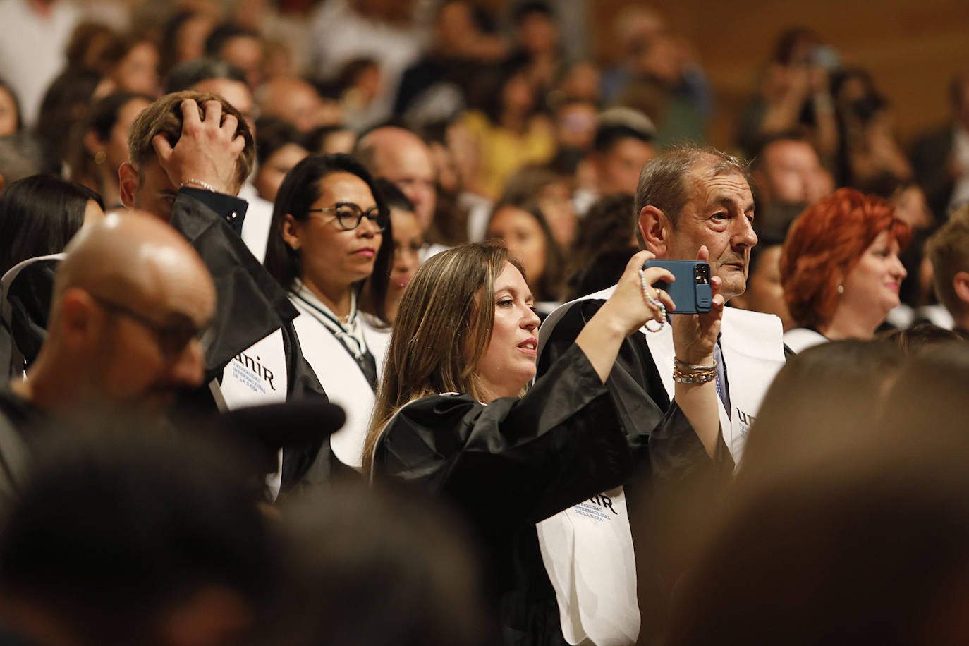 Graduación de los alumnos de UNIR