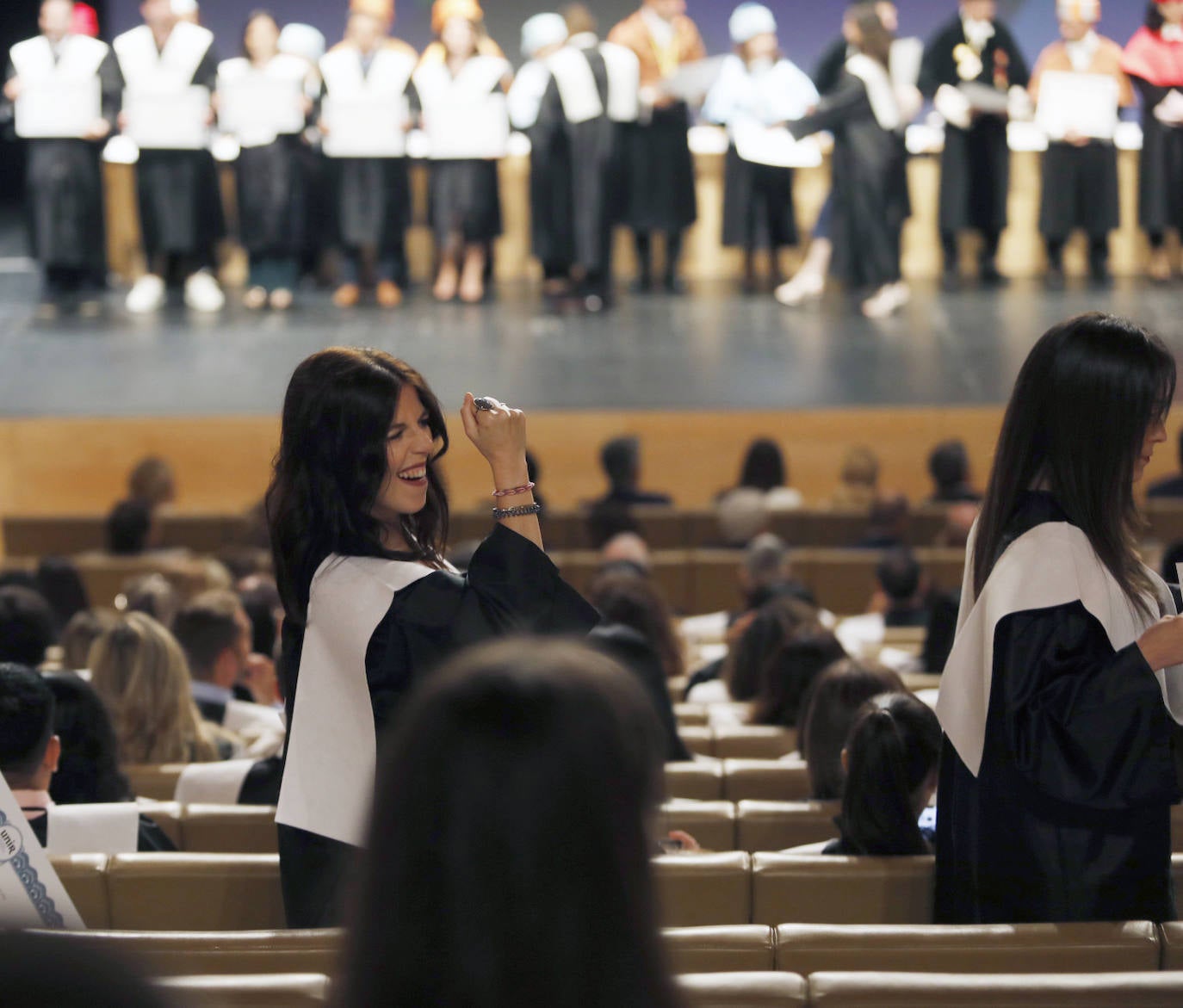 Graduación de los alumnos de UNIR