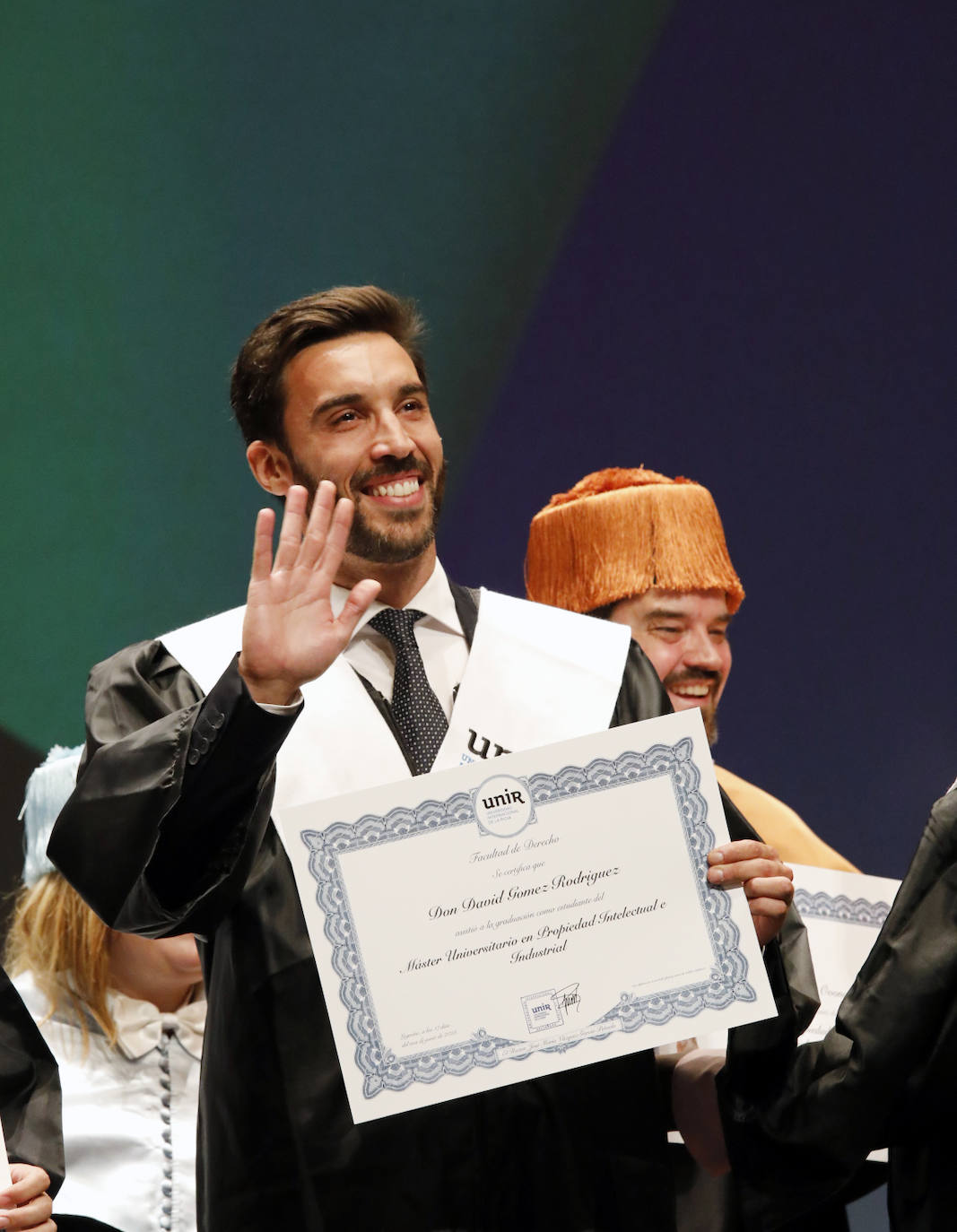 Graduación de los alumnos de UNIR