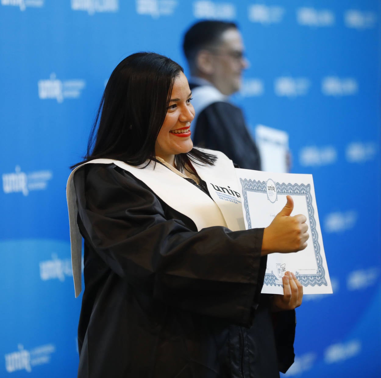 Graduación de los alumnos de UNIR