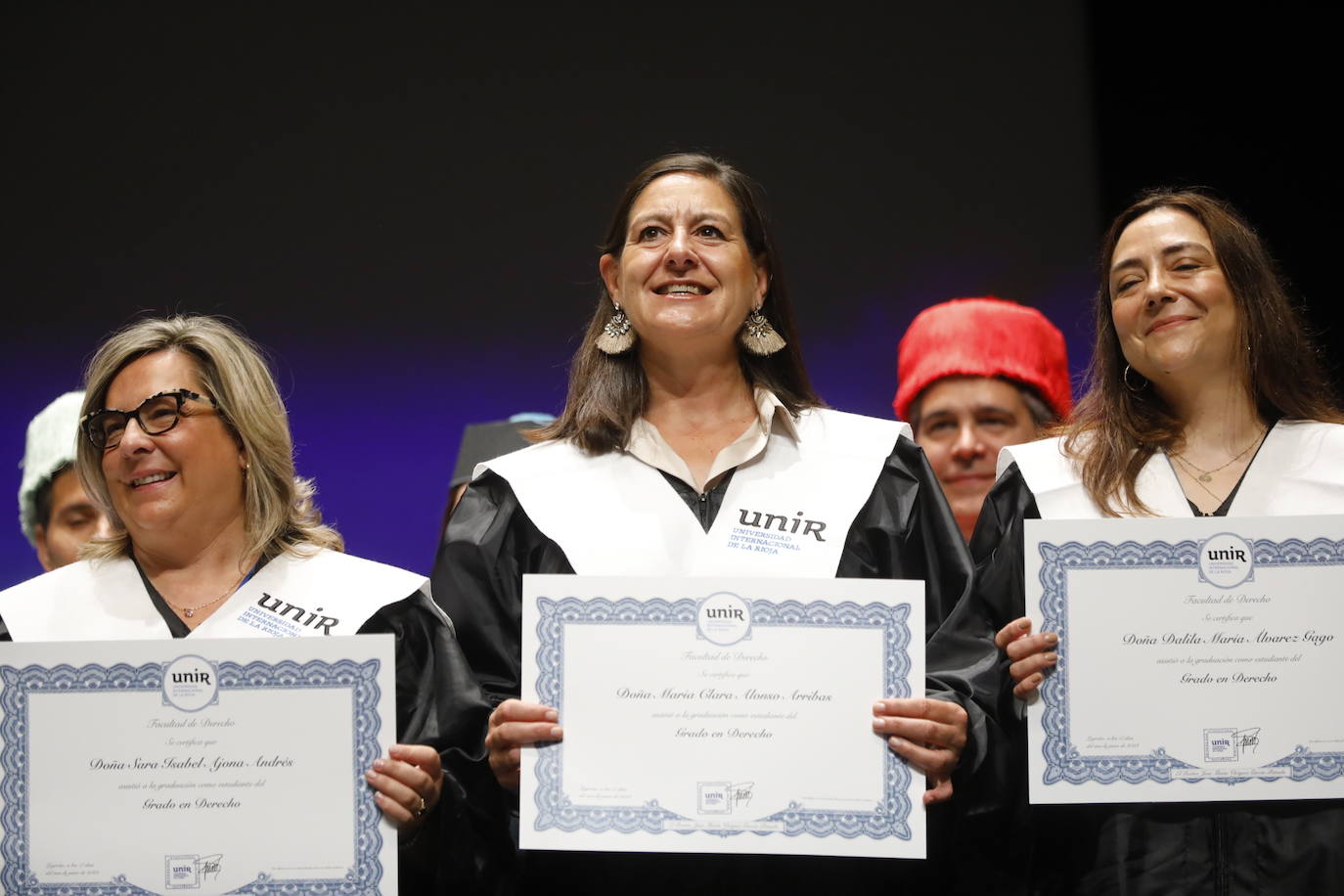Graduación de los alumnos de UNIR