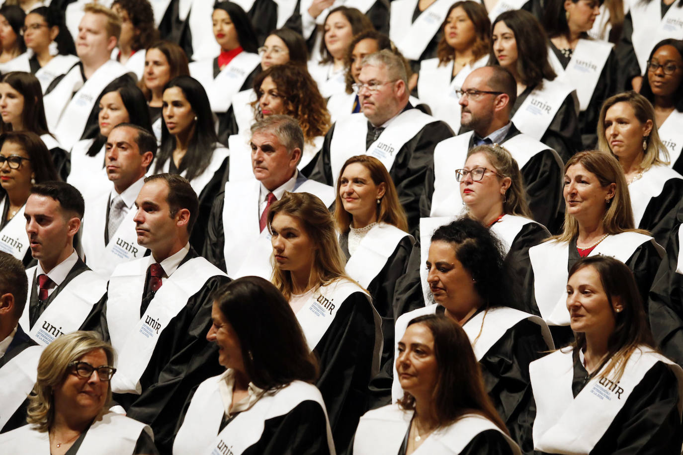 Graduación de los alumnos de UNIR