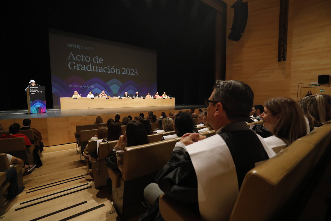Graduación de los alumnos de UNIR