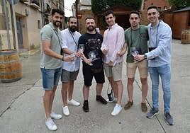 Lardero se cita con el vino pese a la lluvia