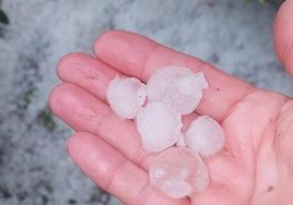 Fuertes tormentas el fin de semana, con daños sobre todo en La Rioja Baja