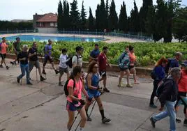 Una marcha entre viñedos y carrascas por Tudelilla