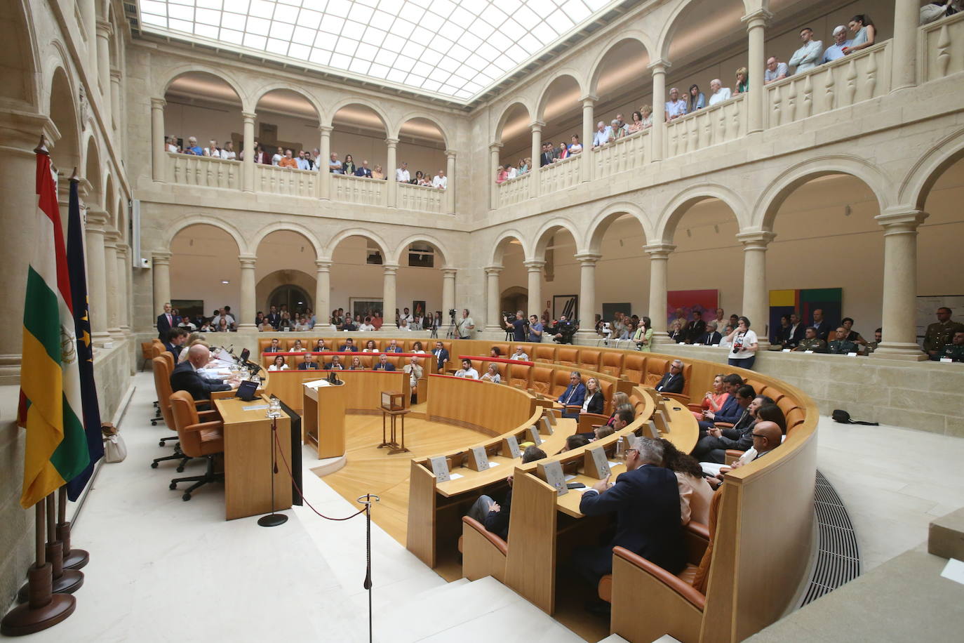 Arranca la undécima legislatura en el Parlamento de La Rioja La Rioja
