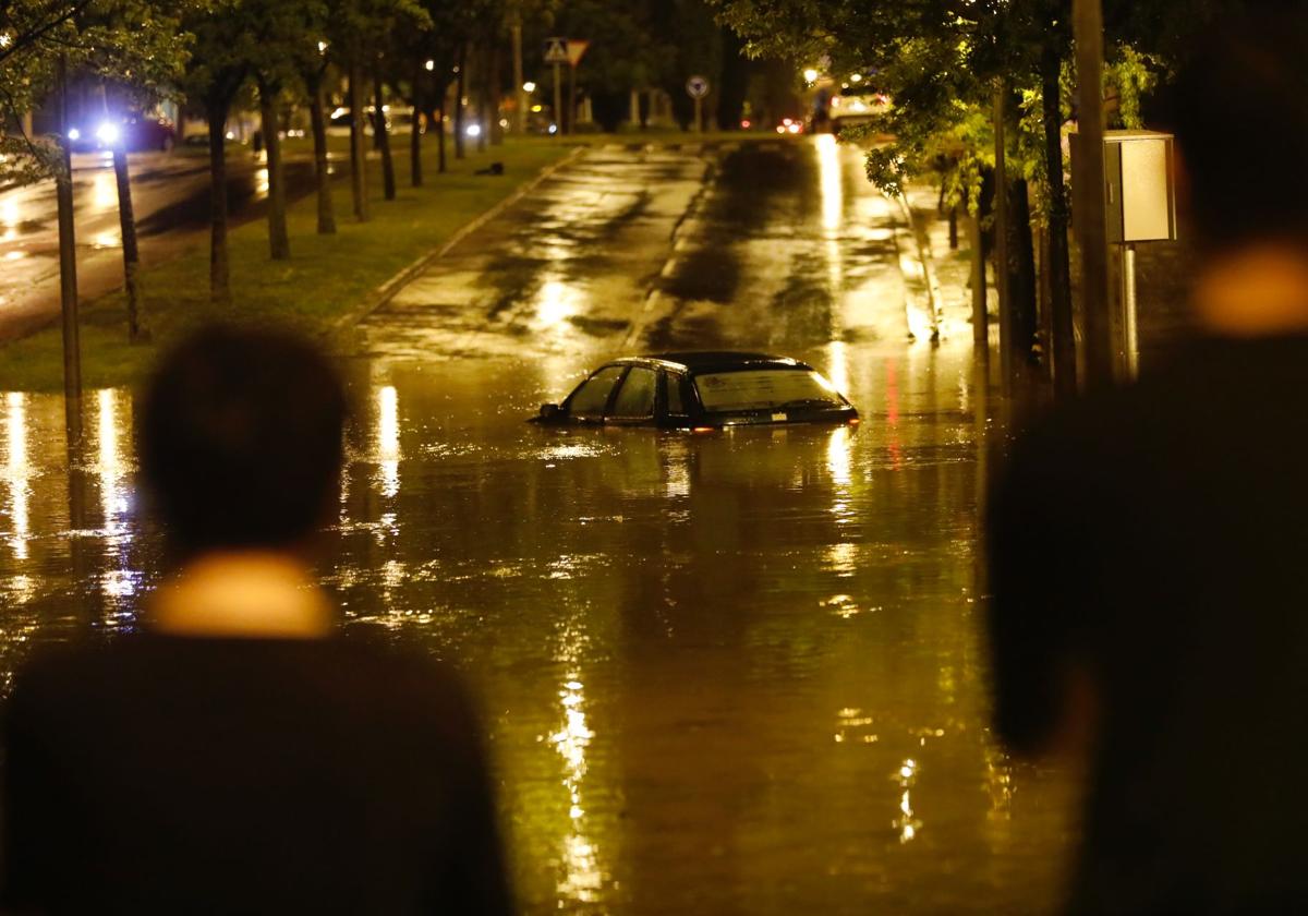 Las tormentas sacuden La Rioja