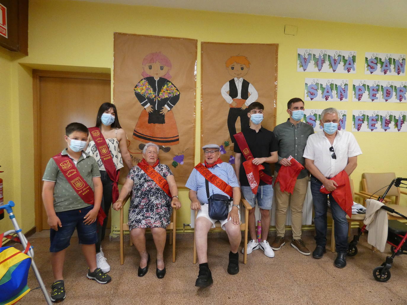 Primer acto de las fiestas de San Juan, San Felices y San Pedro, en Haro