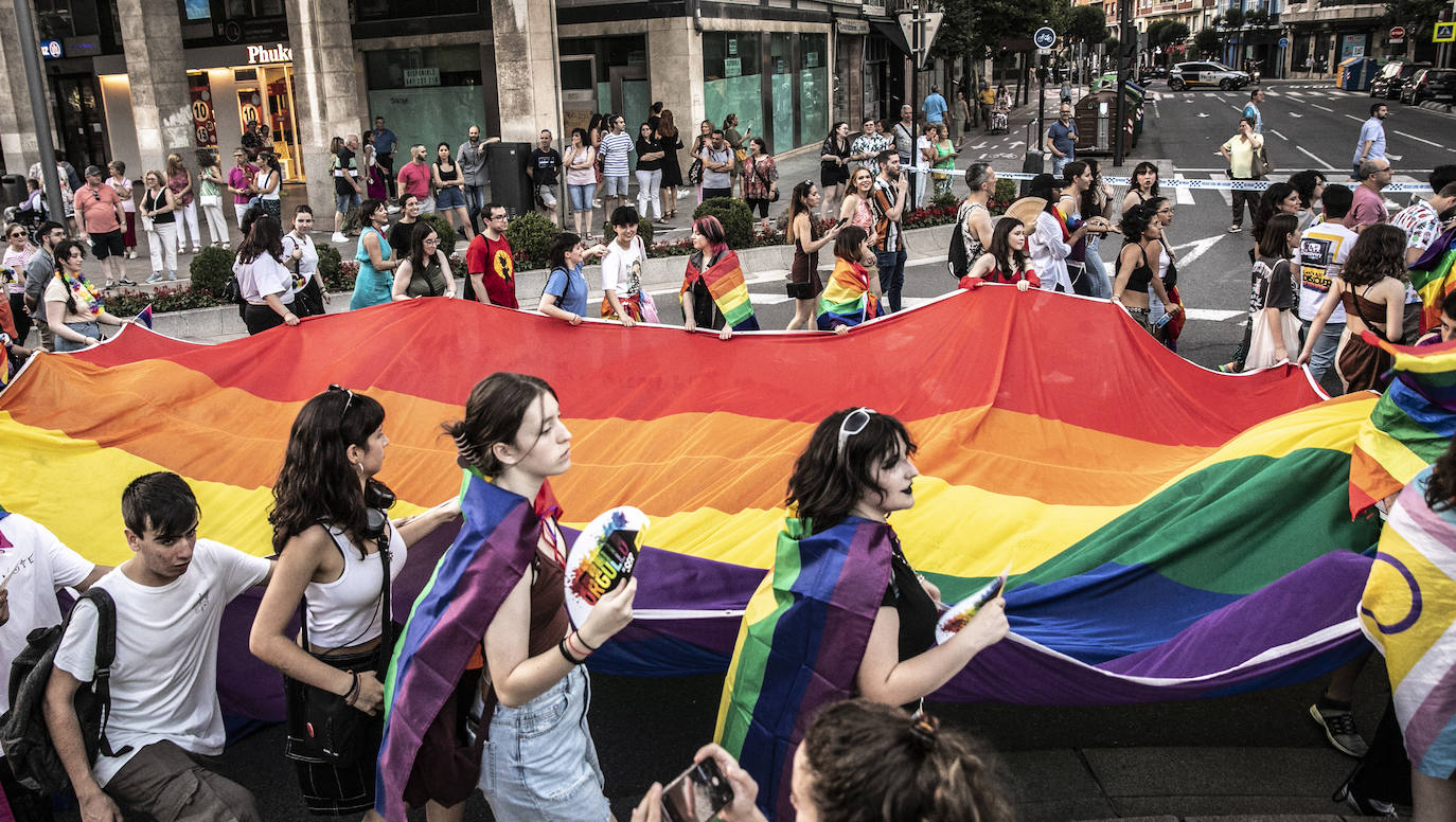 Manifestación del Orgullo LGTBIQ+ en Logroño