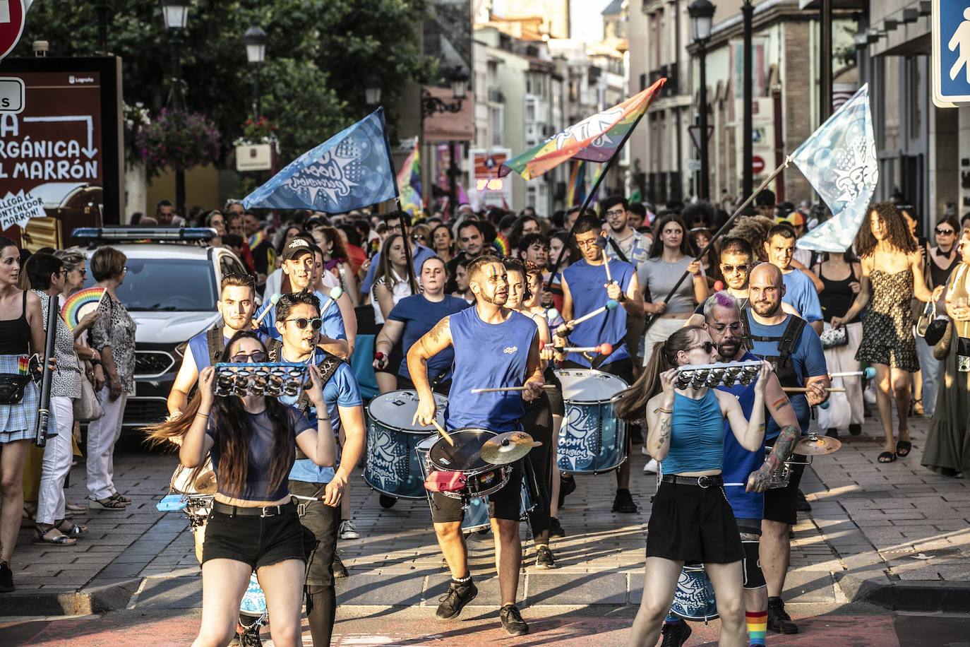 Manifestación del Orgullo LGTBIQ+ en Logroño