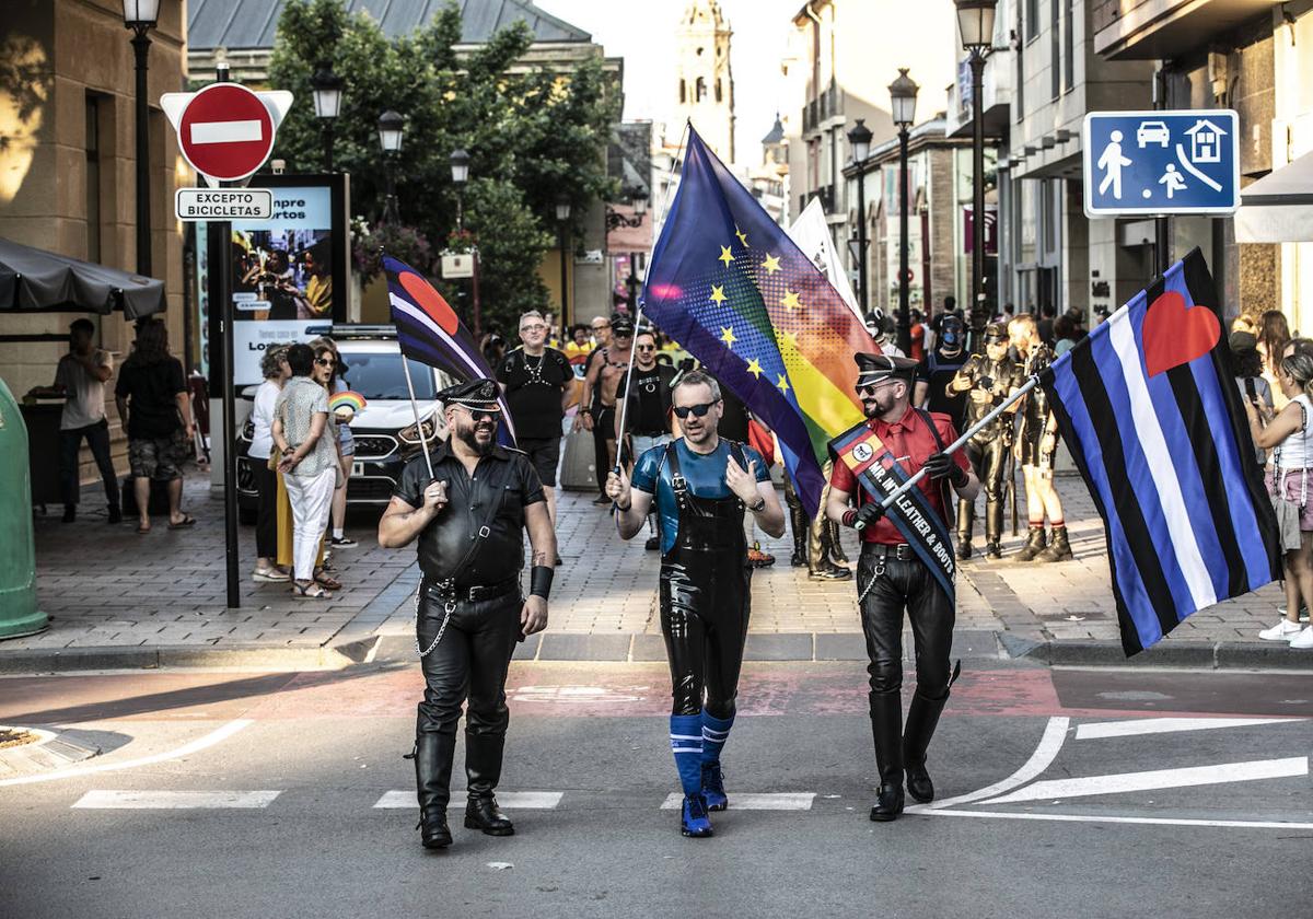 Manifestación del Orgullo LGTBIQ+ en Logroño