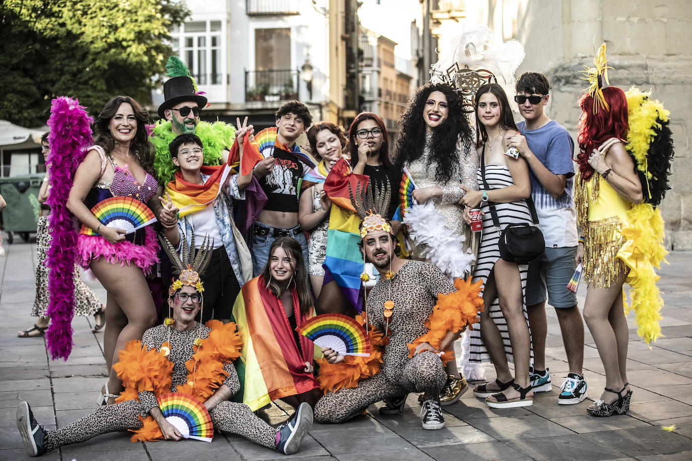 Manifestación del Orgullo LGTBIQ+ en Logroño