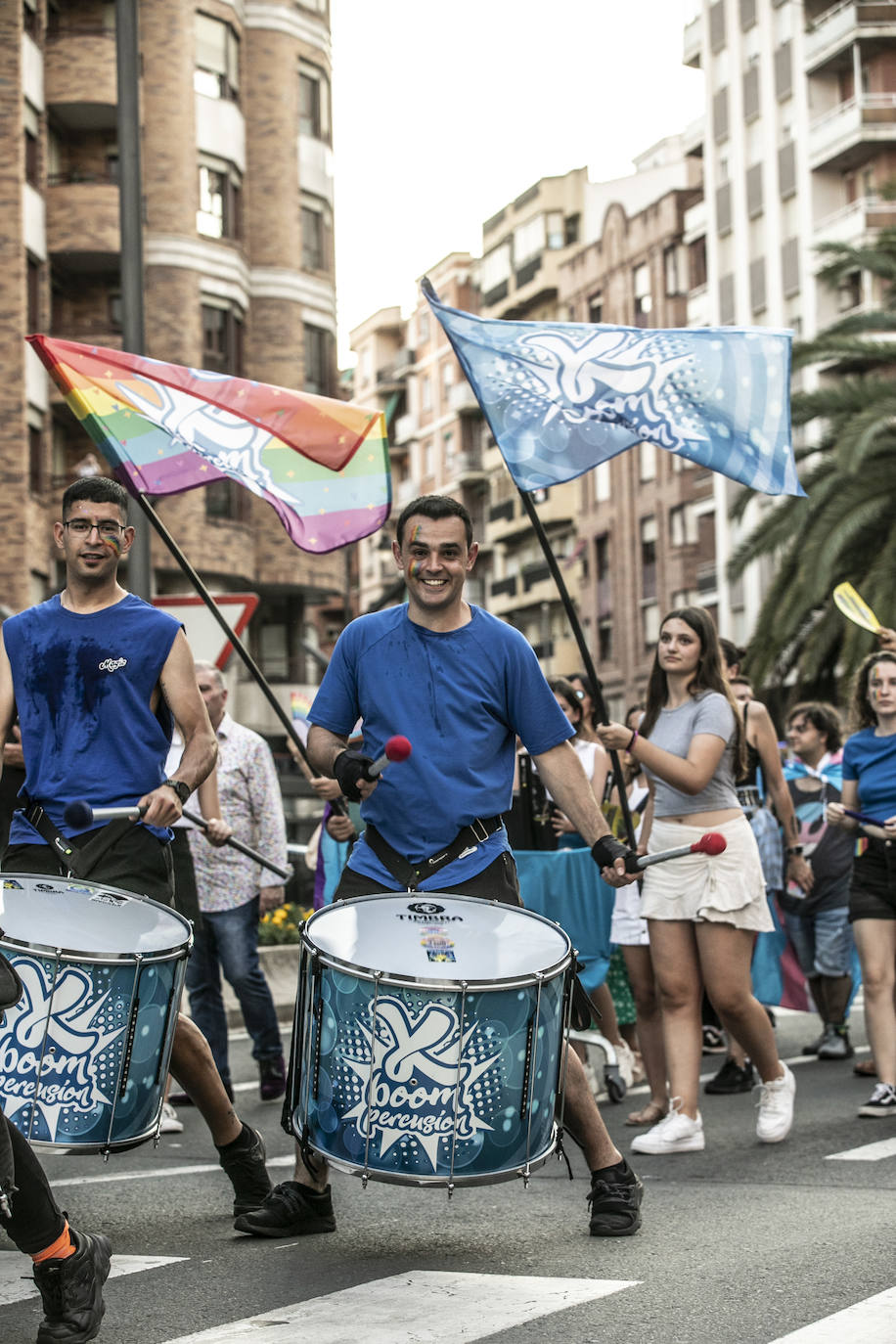 Manifestación del Orgullo LGTBIQ+ en Logroño