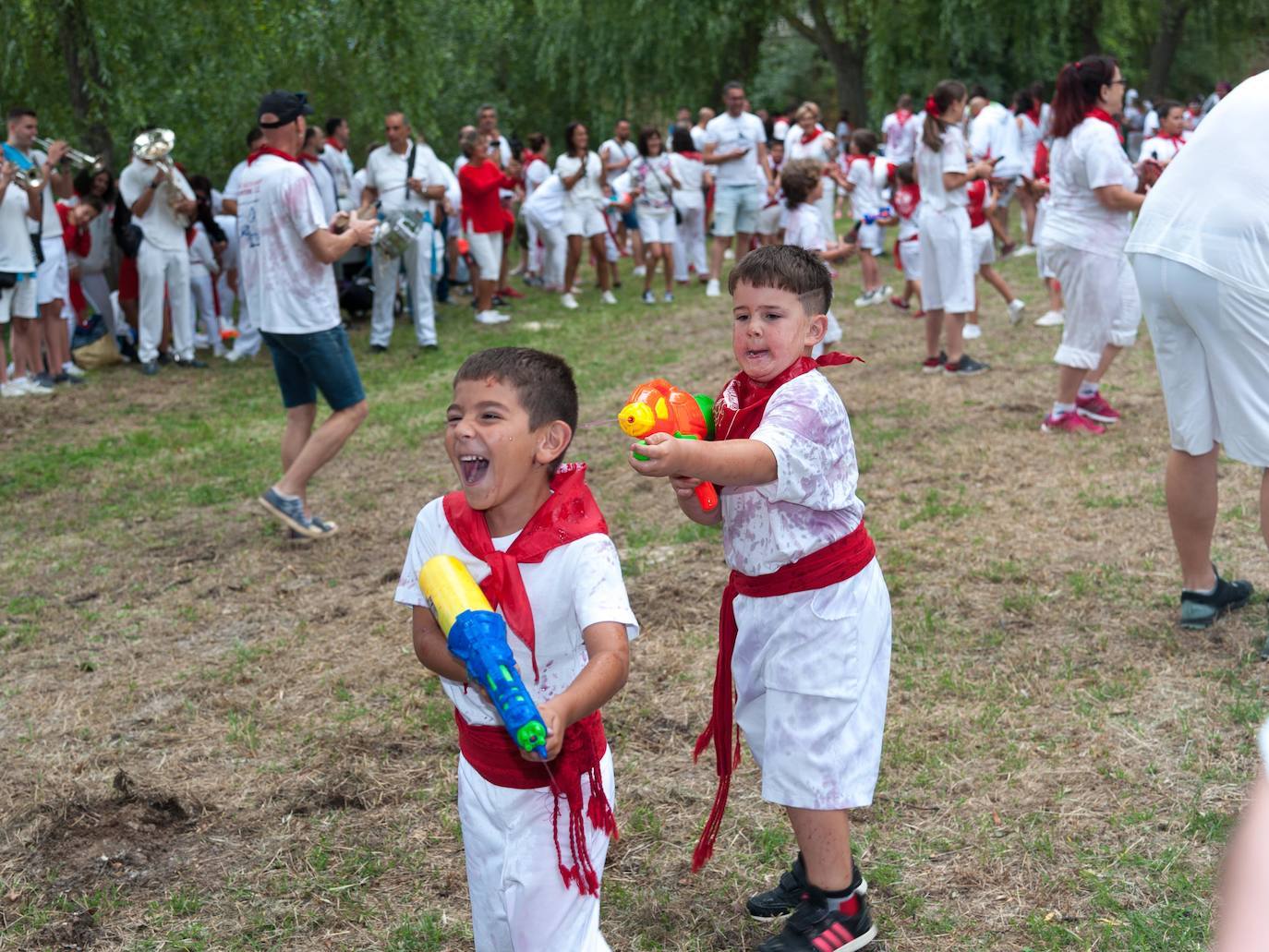 Haro celebra la Batalla del Vino infantil