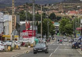 Polígono El Raposal, en la localidad riojana de Arnedo, en una foto de archivo