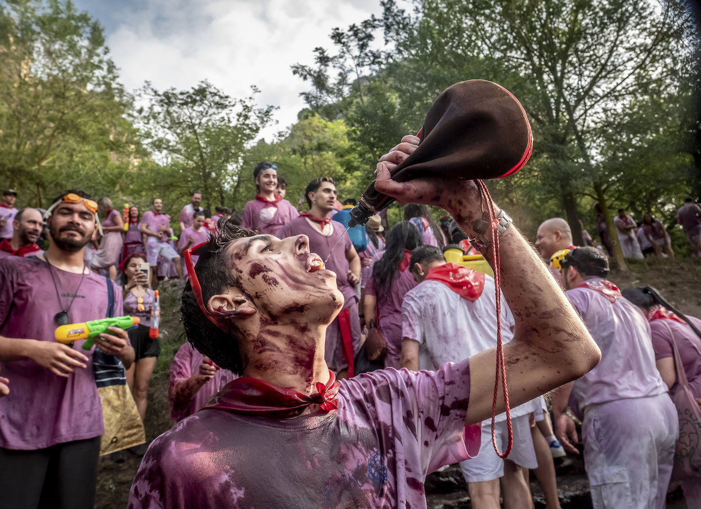 La Batalla del Vino, en imágenes