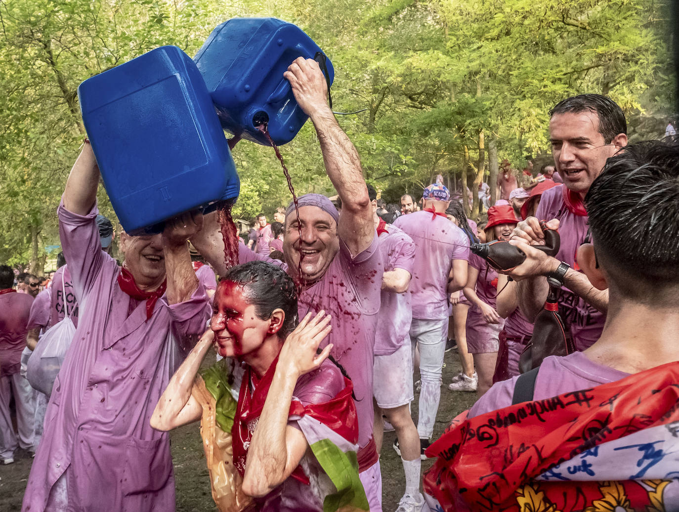 La Batalla del Vino, en imágenes