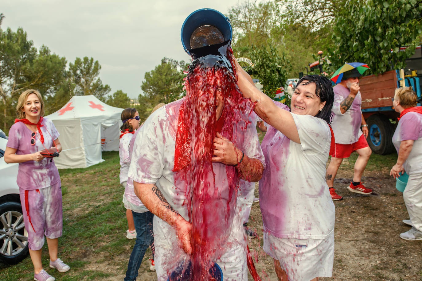 La Batalla del Vino, en imágenes