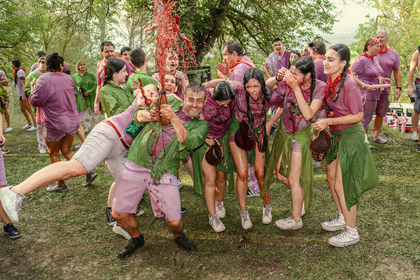 La Batalla del Vino, en imágenes