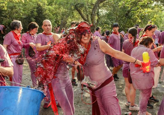 La Batalla del Vino, en imágenes