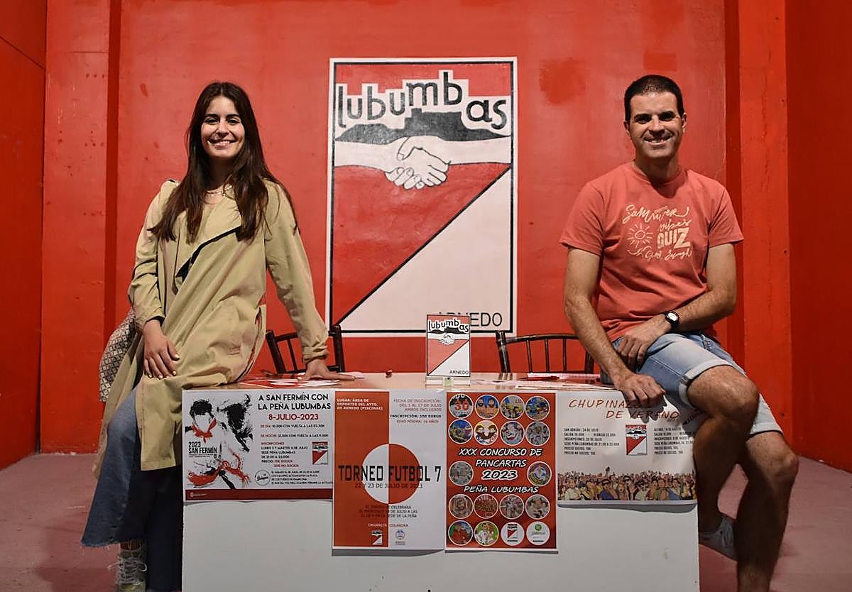 Sofía Ezquerro y Álvaro Solana, en la presentación.