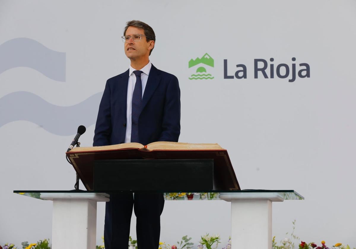 San Millán ha sido el escenario elegido por Capellán para su toma de posesión.