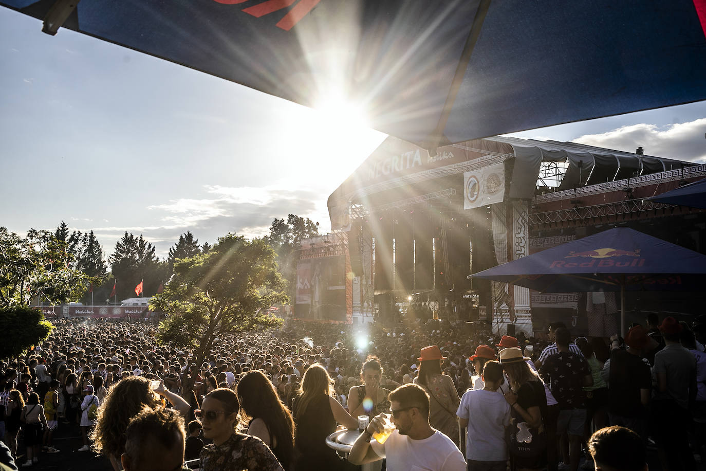 Las imágenes del Holika del sábado por la tarde