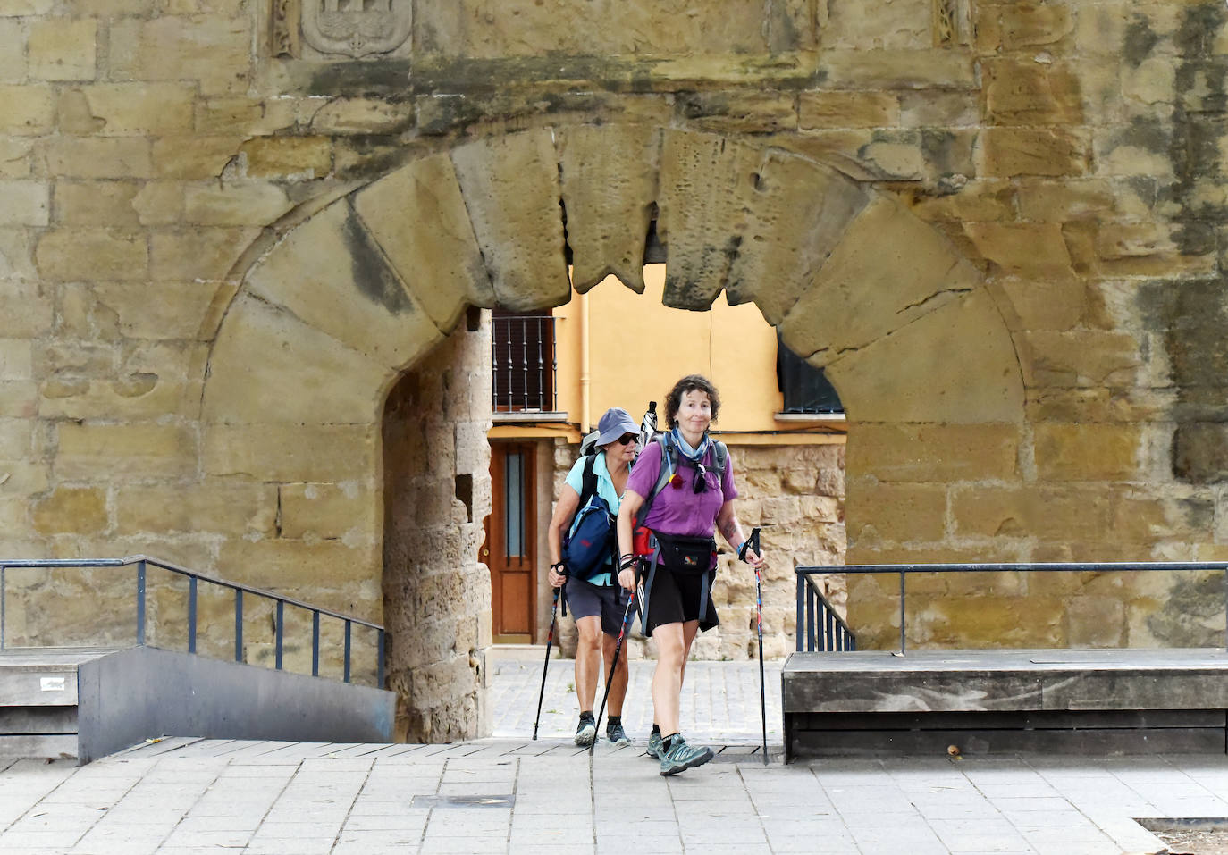 Peregrinos, a su paso por La Rioja