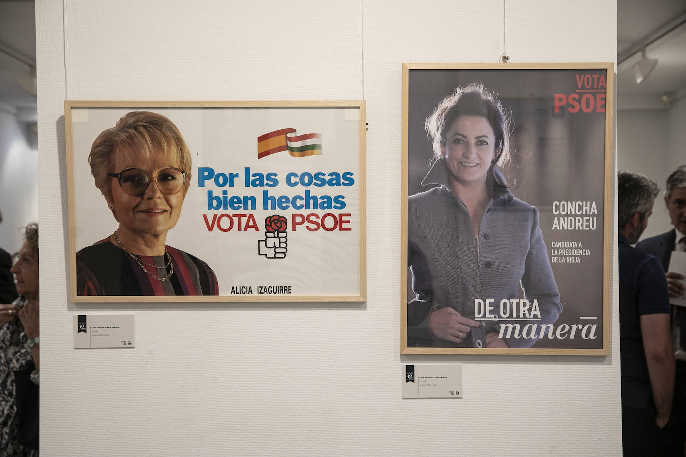 Cuarenta años de &#039;Las elecciones autonómicas en La Rioja&#039;, en la Sala de Exposiciones Ibercaja