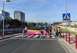 Protesta de los vecinos del barrio de los Lirios
