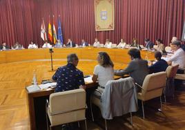 Pleno municipal del Ayuntamiento correspondiente al mes de julio.