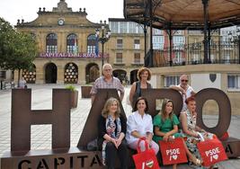 Los candidatos del PSOE de La Rioja a Cortes en Haro.