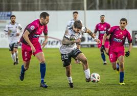 Kevin Soeiro, en un partido con el Alfaro.