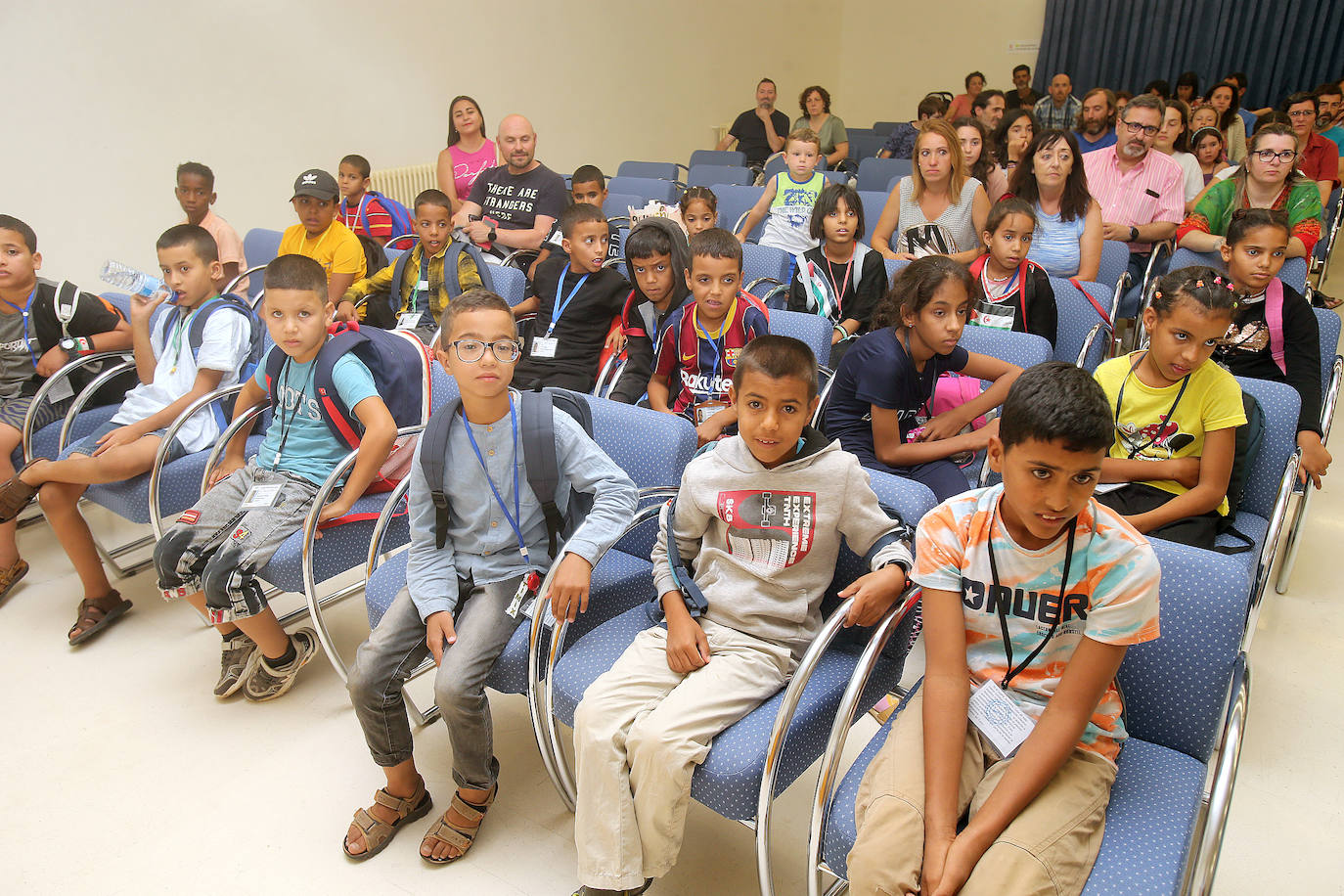 Verano riojano para niños saharauis