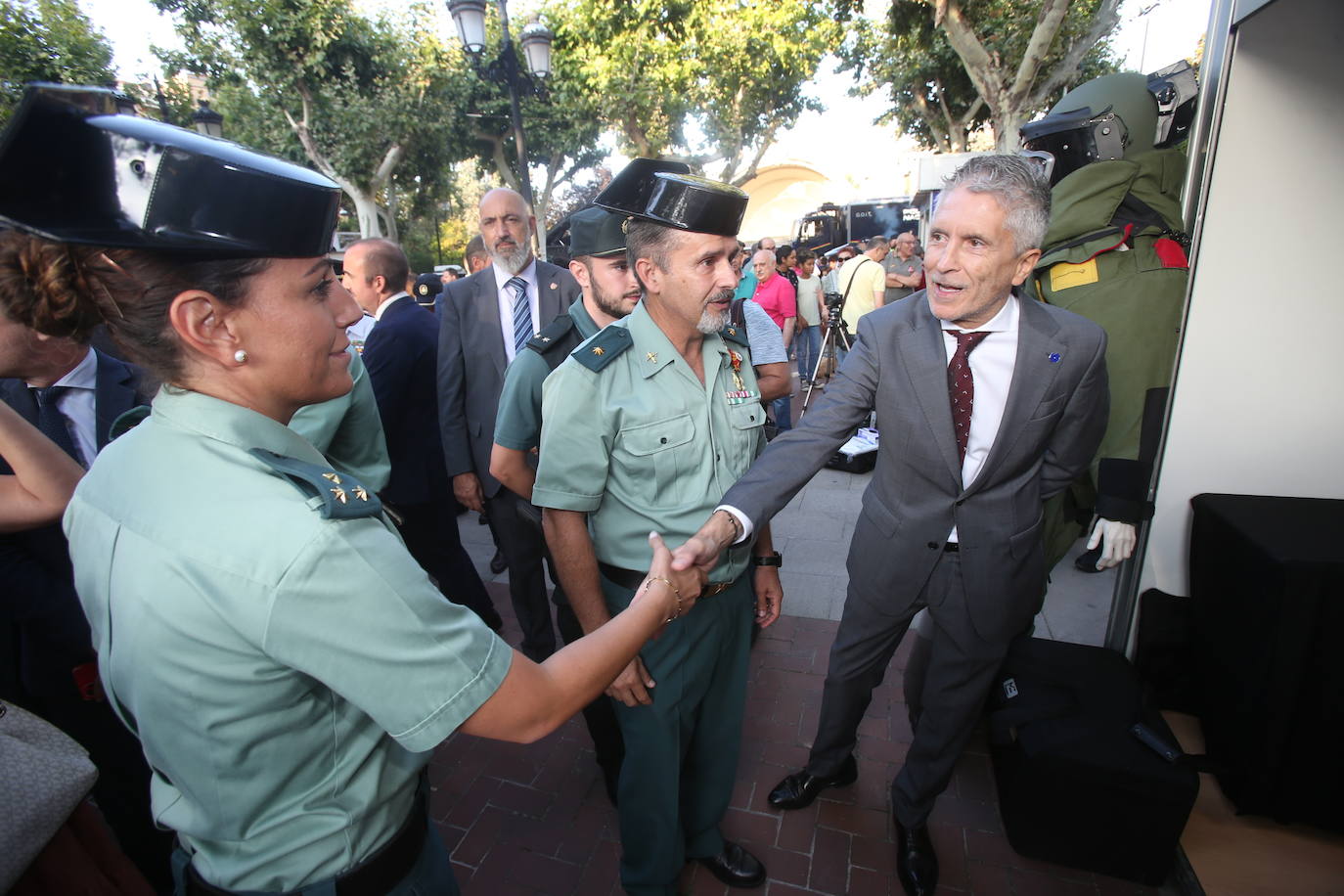 Marlaska visita las jornadas &#039;Talento Joven para una Europa Segura&#039;