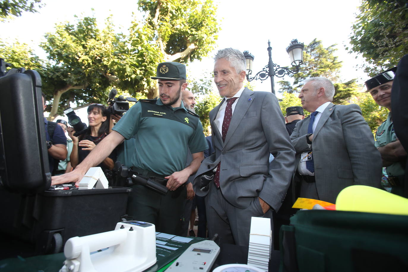 Marlaska visita las jornadas &#039;Talento Joven para una Europa Segura&#039;