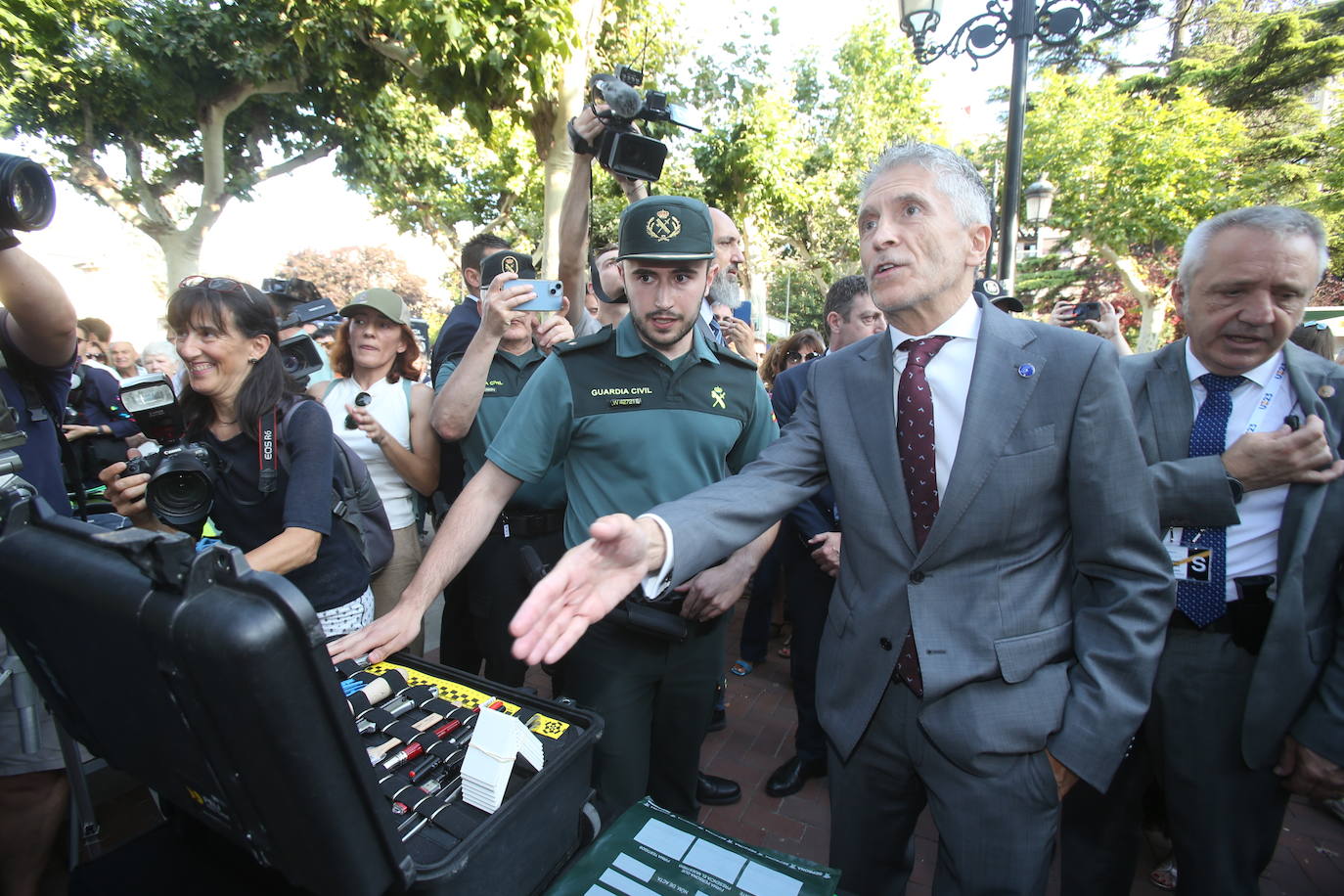 Marlaska visita las jornadas &#039;Talento Joven para una Europa Segura&#039;