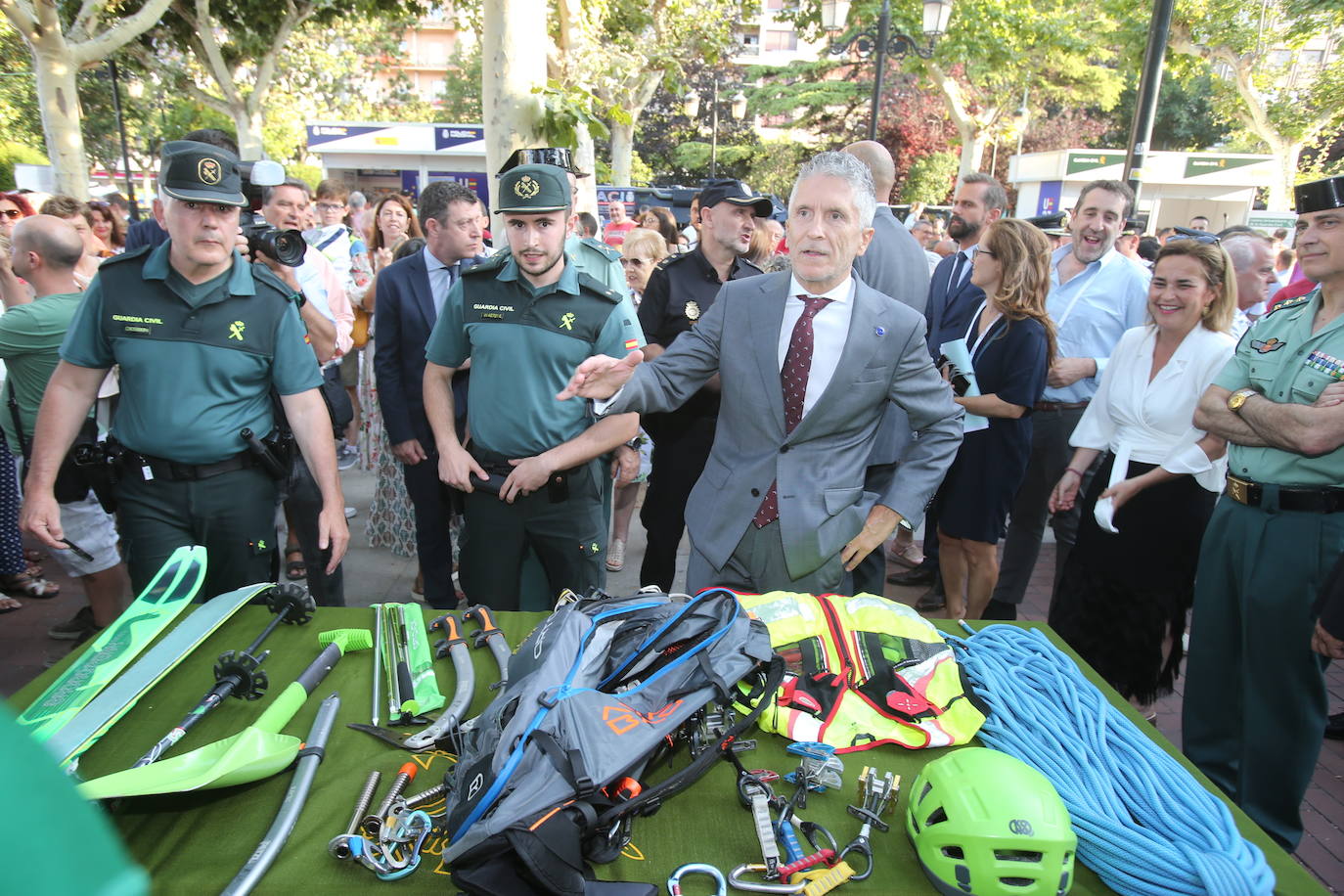 Marlaska visita las jornadas &#039;Talento Joven para una Europa Segura&#039;