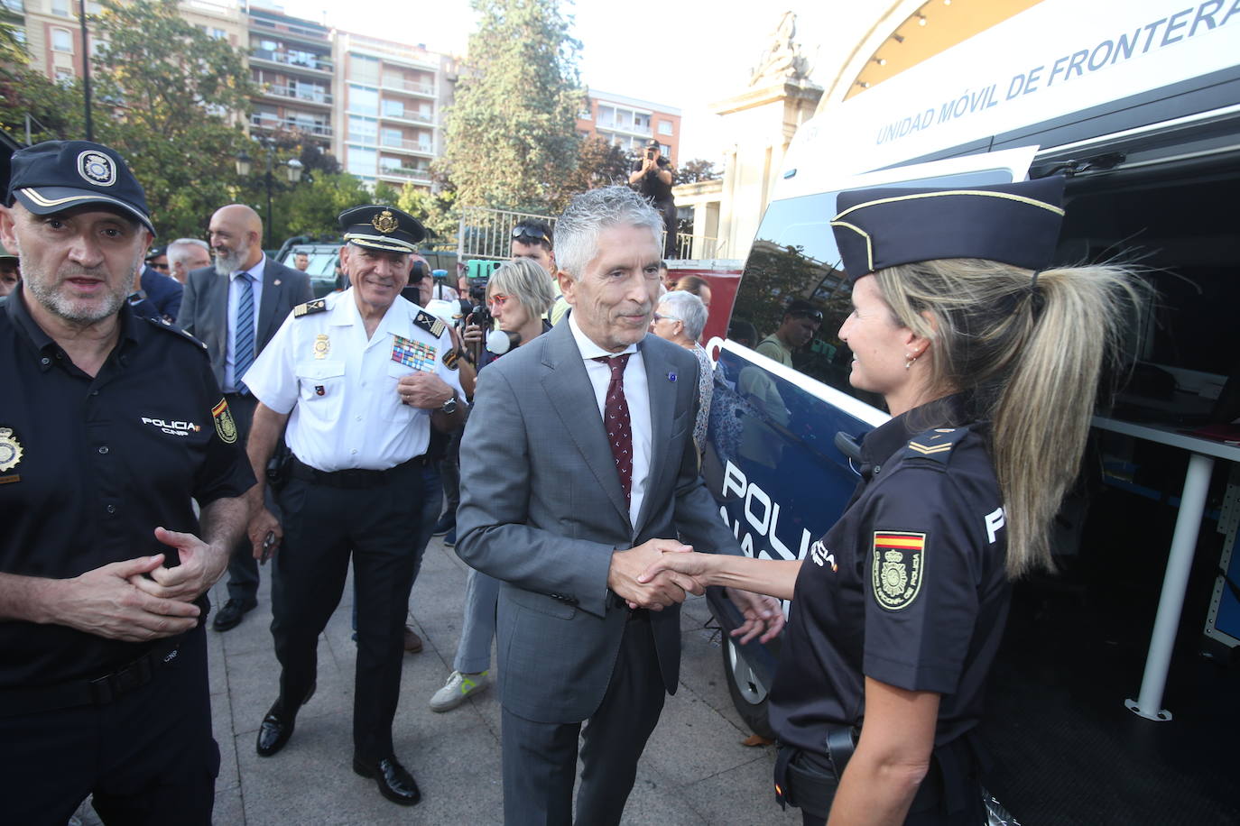Marlaska visita las jornadas &#039;Talento Joven para una Europa Segura&#039;