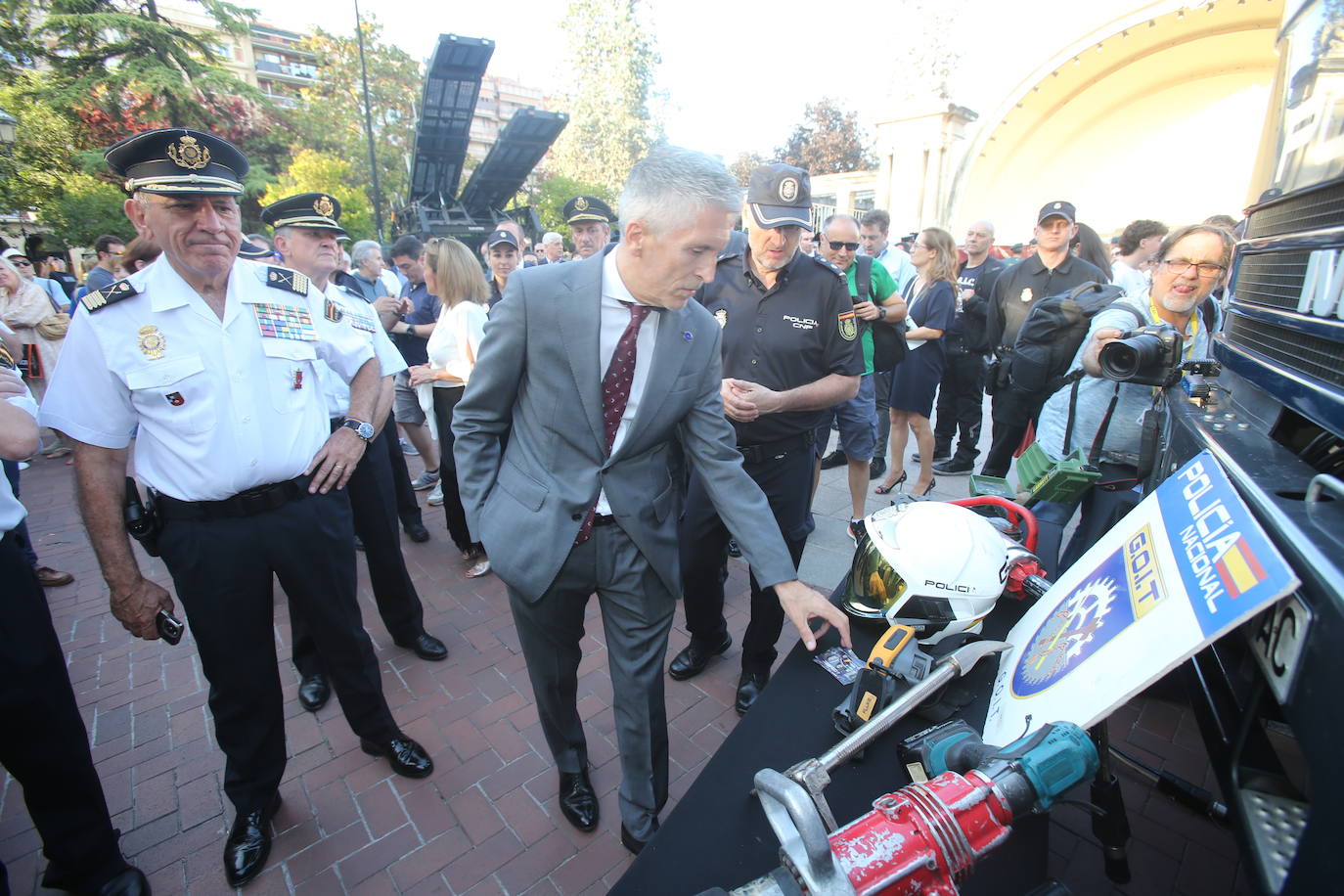 Marlaska visita las jornadas &#039;Talento Joven para una Europa Segura&#039;