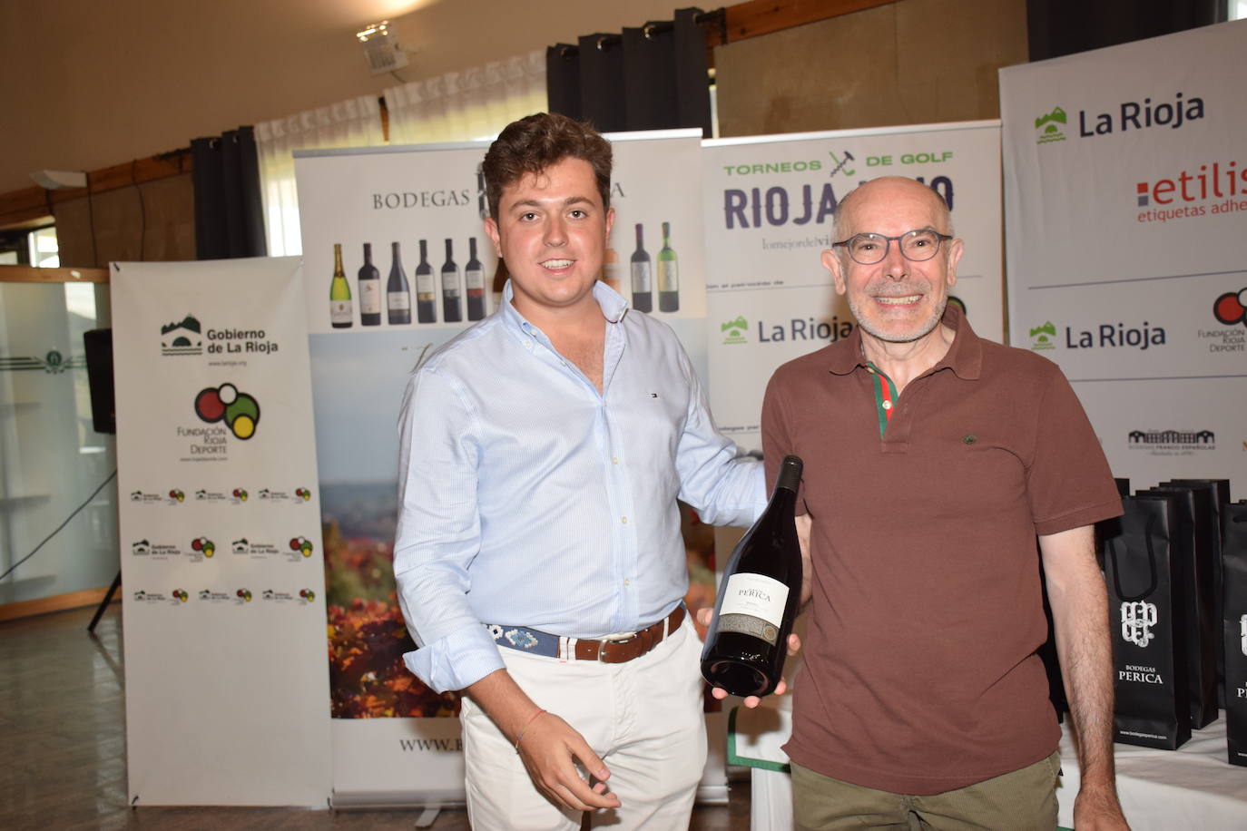 Entrega de premios del torneo Bodegas Perica