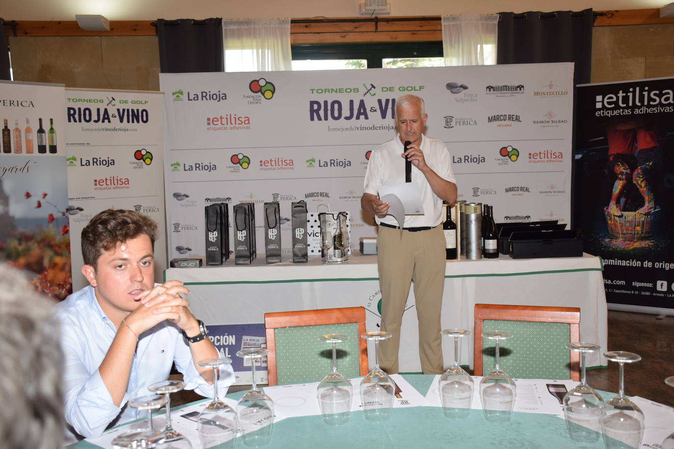 Entrega de premios del torneo Bodegas Perica