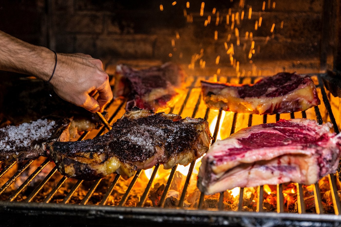 Del asado a leña, a la plancha americana