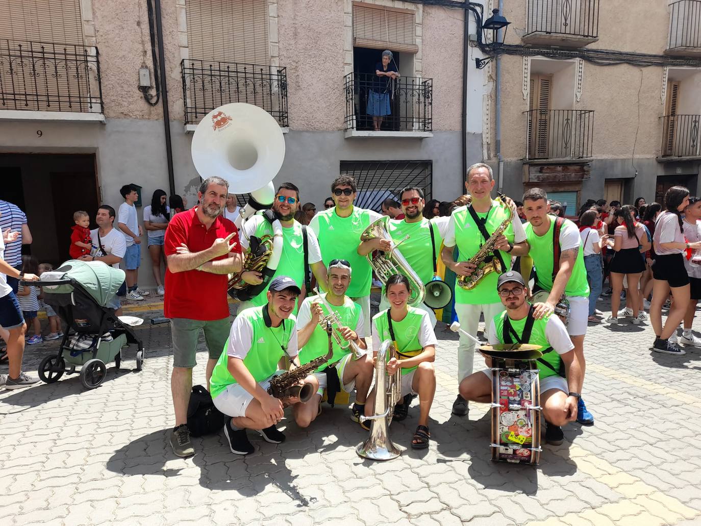 Primer día de las fiestas de Santa Ana de Cervera